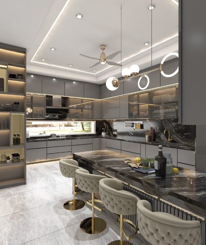 Kitchen — architecture & interior design by Neev Pathar