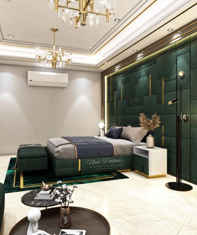Master Bedroom — architecture & interior design by Neev Pathar