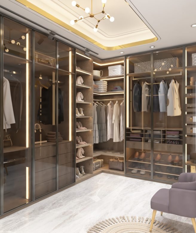 Wardrobe — architecture & interior design by Neev Pathar